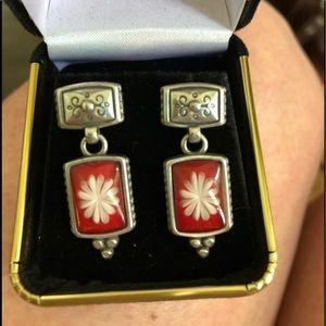 Vintage retired Brighton earrings.